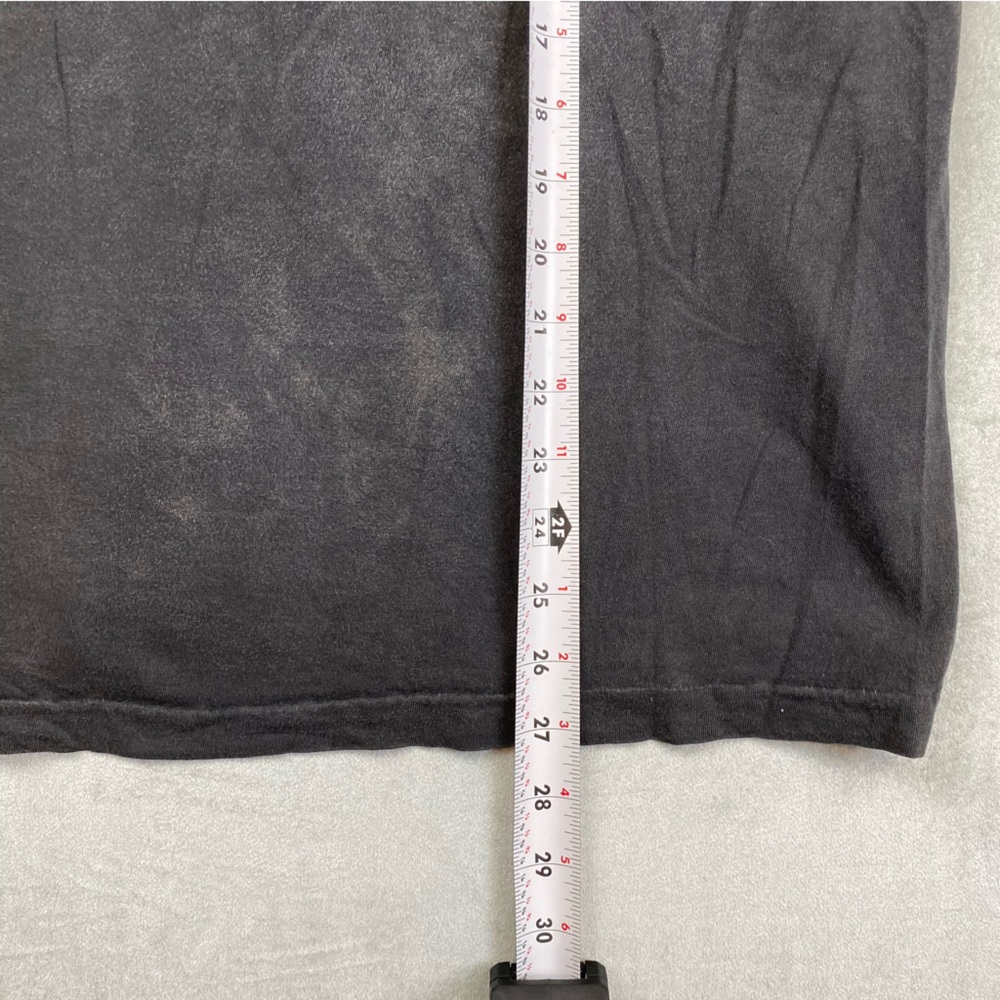 Vintage London Faded Single Stitch T Shirt Charcoal XL - Picture 5 of 10